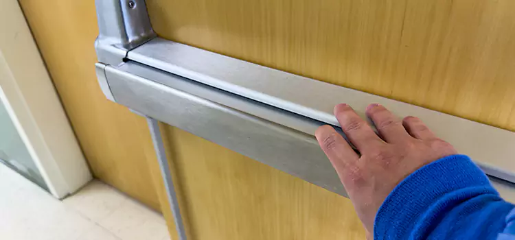 Installing a Push Bar on a Door Pinellas Park
